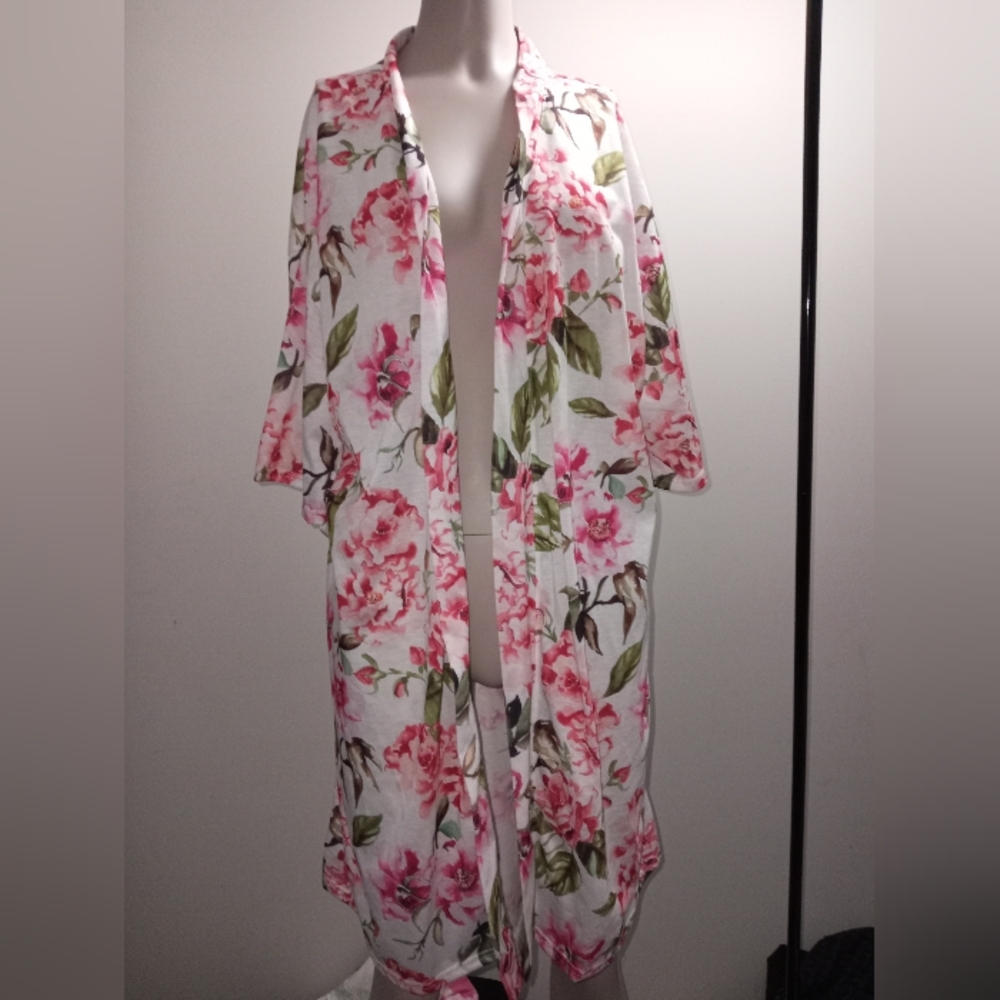 Show Me Your Mumu floral print tunic blouse wrap